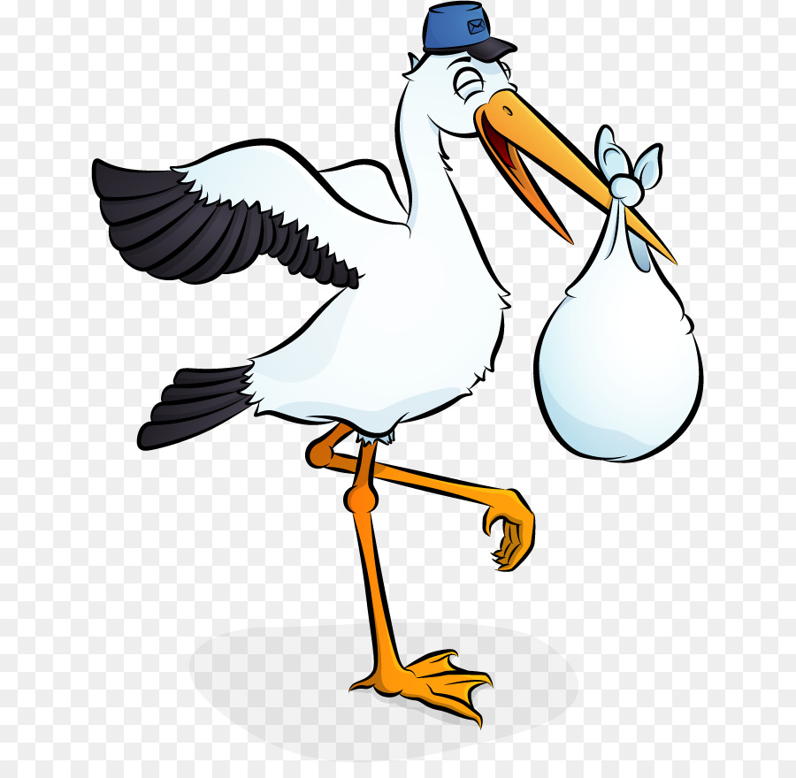 White stork Bird Infant Clip art - stork png download - 693*863 - Free Transparent White Stork png Download.