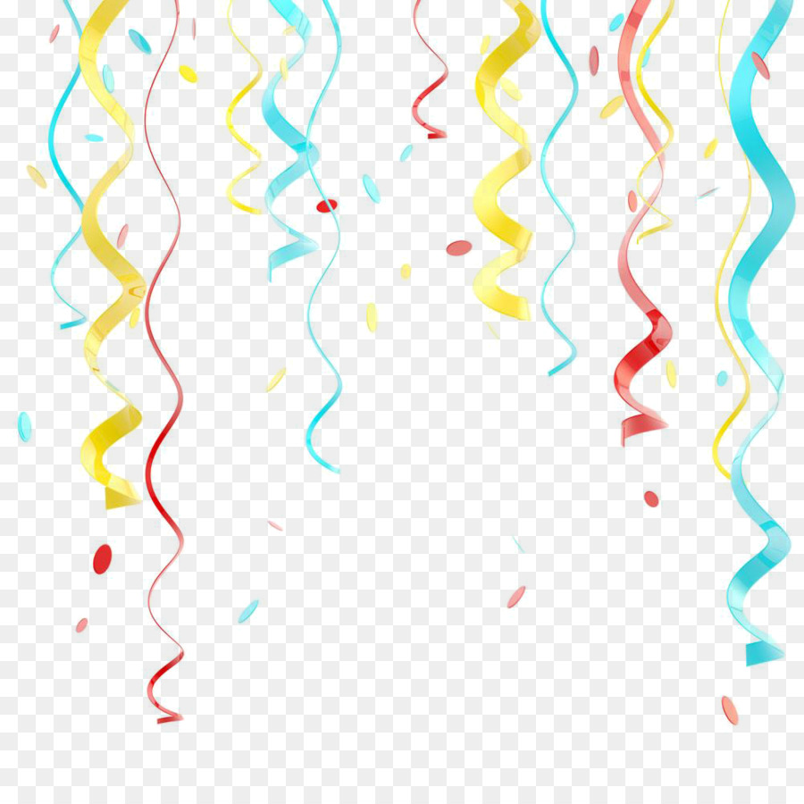 Confetti Stock photography Serpentine streamer Party - Vector ribbon png download - 1000*1000 - Free Transparent Confetti png Download.