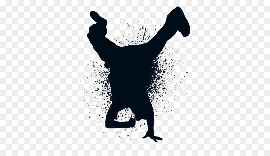 Silhouette Hip-hop dance Street dance - hiphop png download - 512*512 - Free Transparent Silhouette png Download.