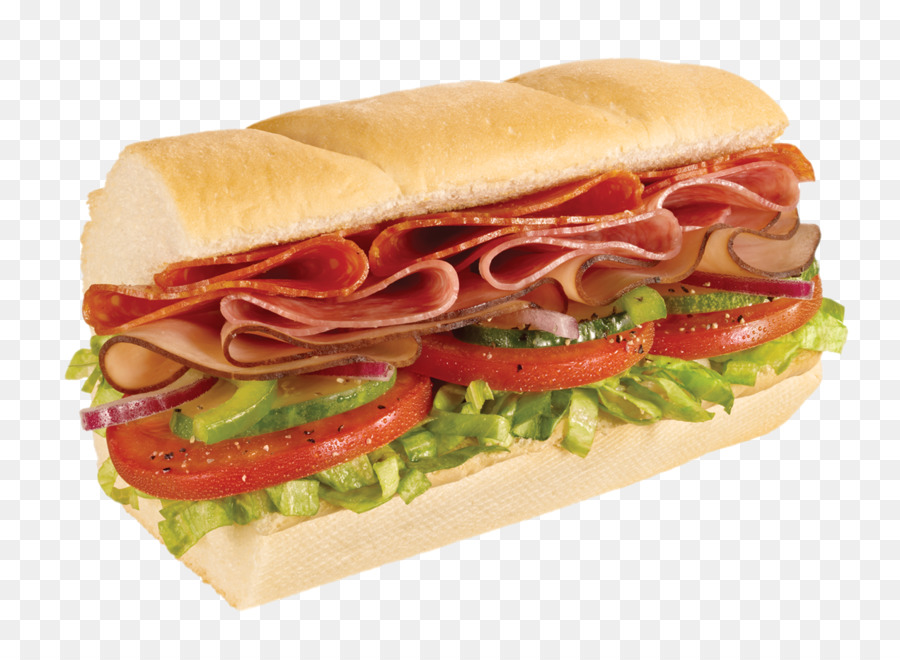 Submarine sandwich Italian cuisine Ham Genoa salami Melt sandwich - subway png download - 1272*914 - Free Transparent Submarine Sandwich png Download.