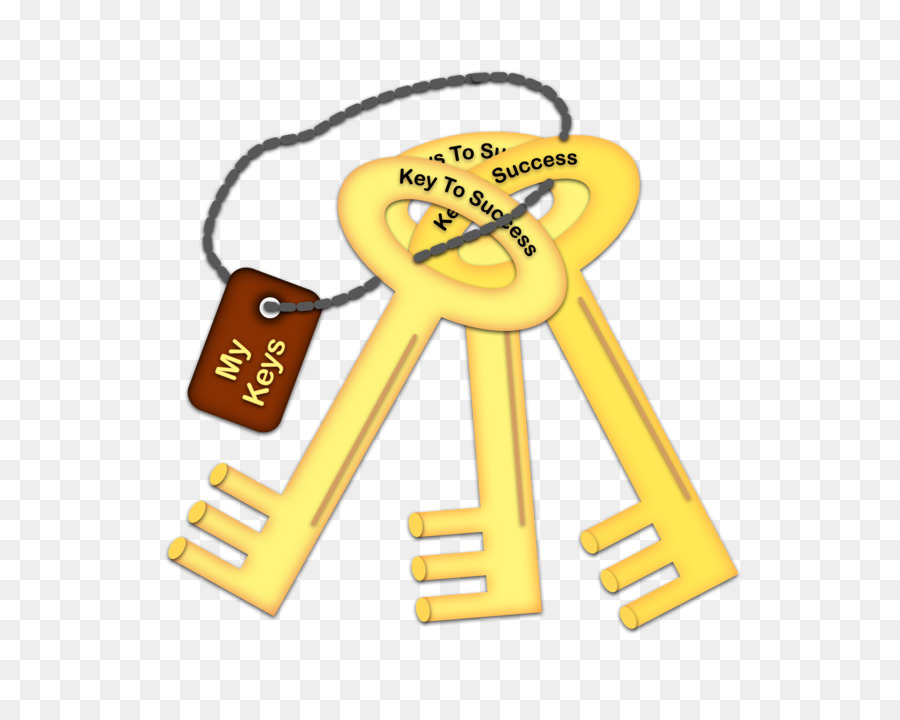 Key Chains Cartoon Clip art - success png download - 4200*3300 - Free Transparent Key png Download.