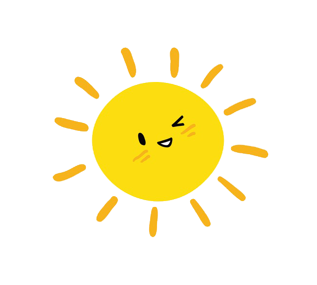 Sunscreen Cartoon - Vector cartoon sun png download - 650*584 - Free