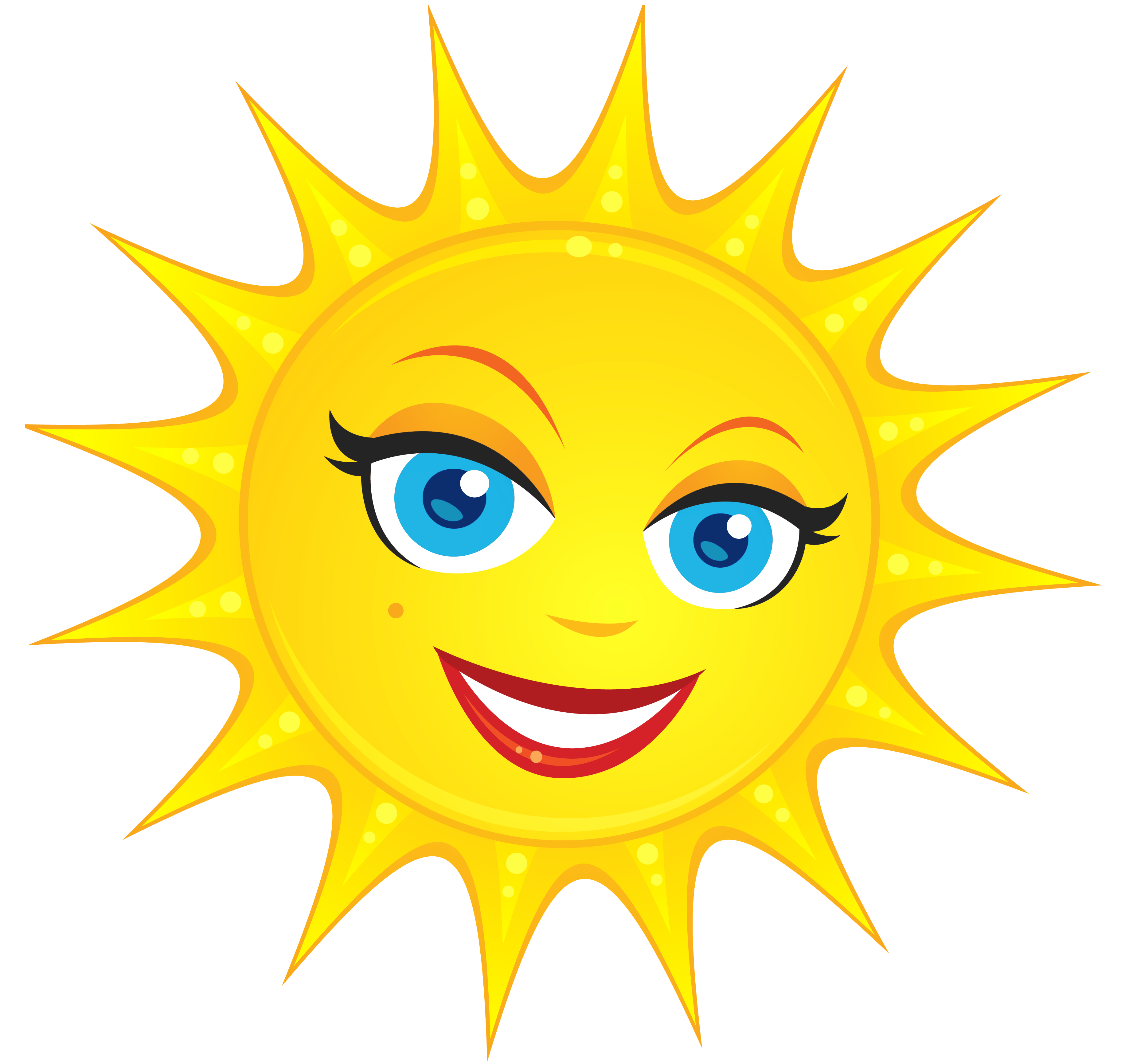 Smiley Clip Art Transparent Cute Sun Png Clipart Picture Png Download