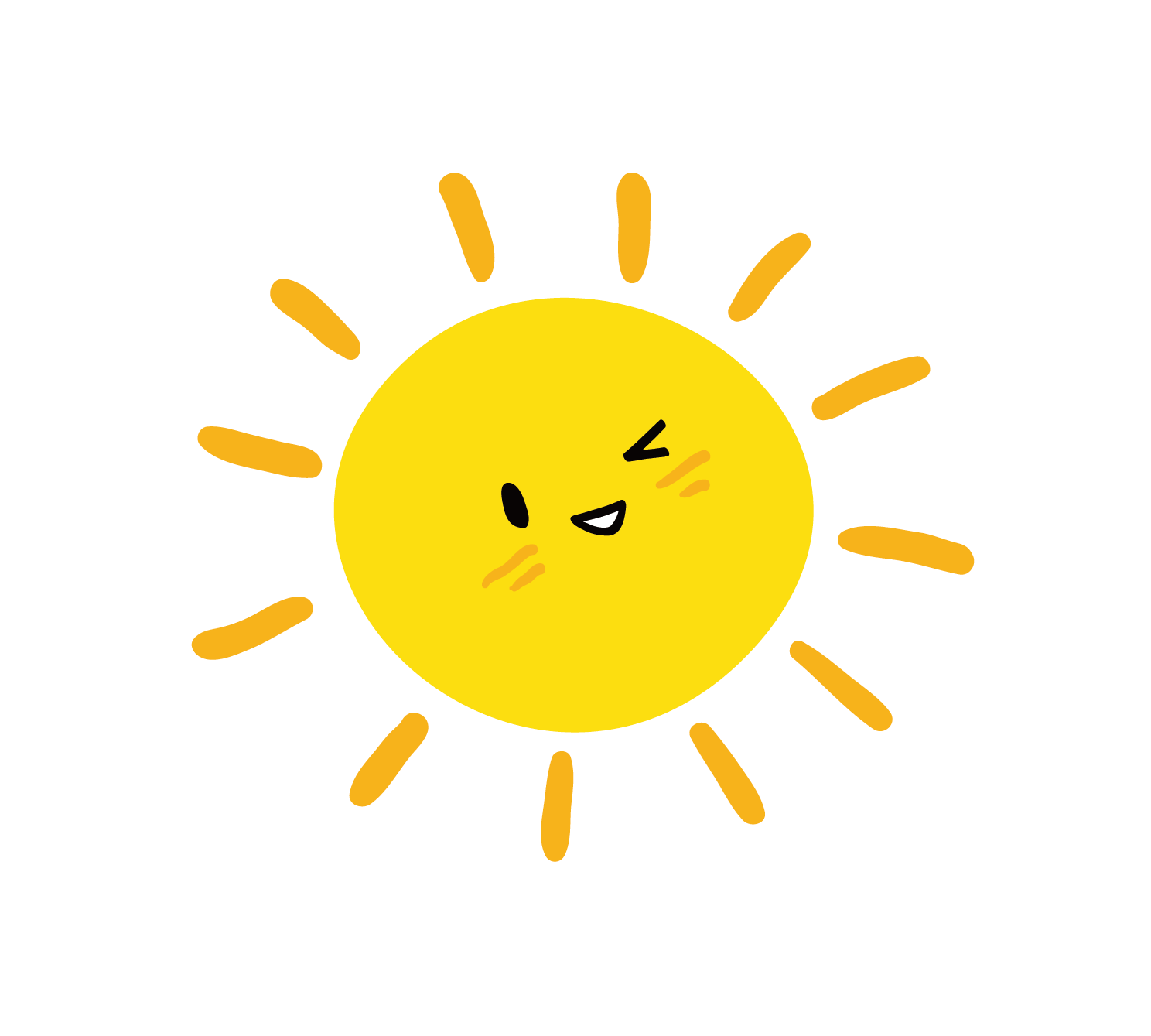 Cartoon Sun Png Isolated Photos Png Mart