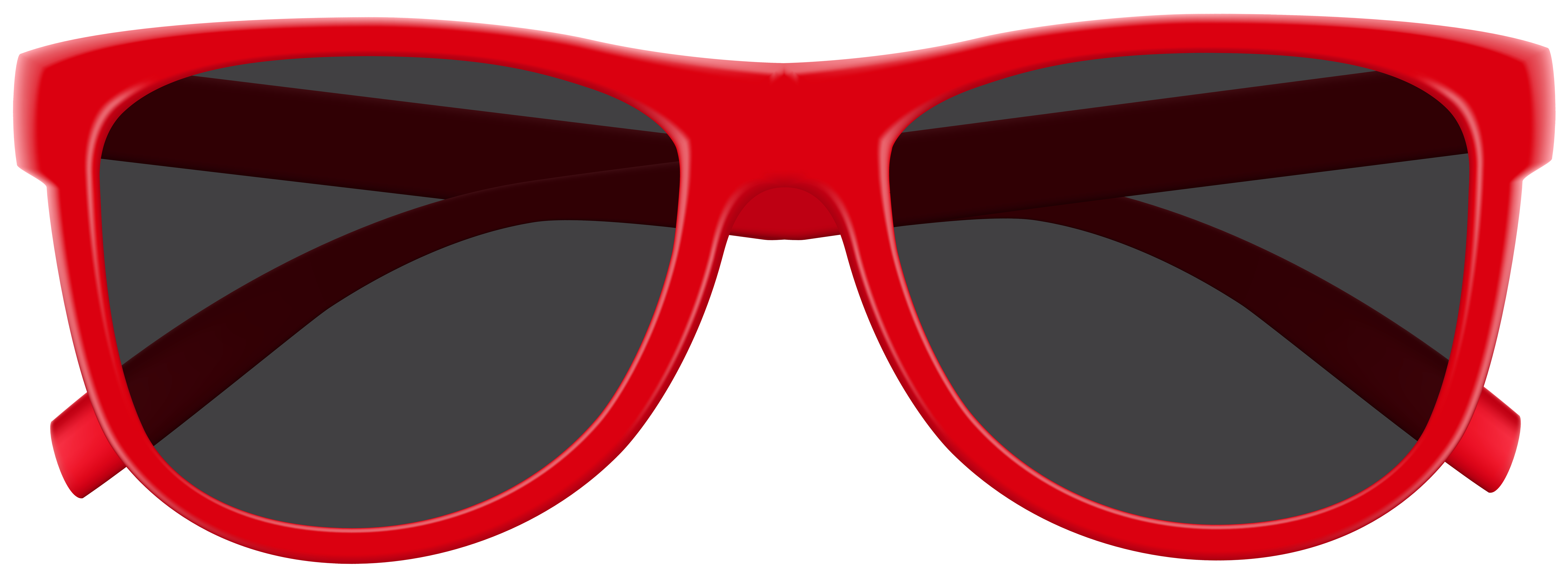 Sunglasses Red Eyewear Clip art - glasses png download - 8000*2954