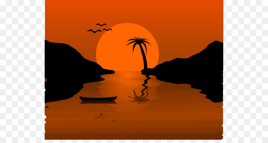 Sunset Scalable Vector Graphics Clip art - Fisher Cliparts png download - 600*469 - Free Transparent Sunset png Download.