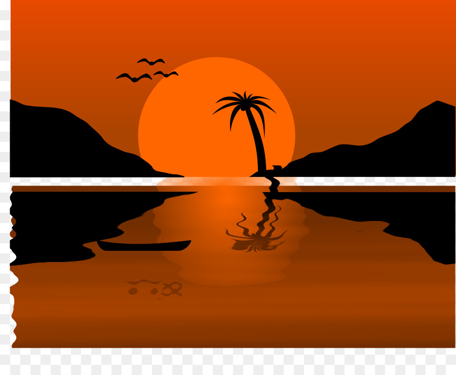 Sunset Free content Blog Clip art - Sunset Cliparts png download - 900*734 - Free Transparent Sunset png Download.