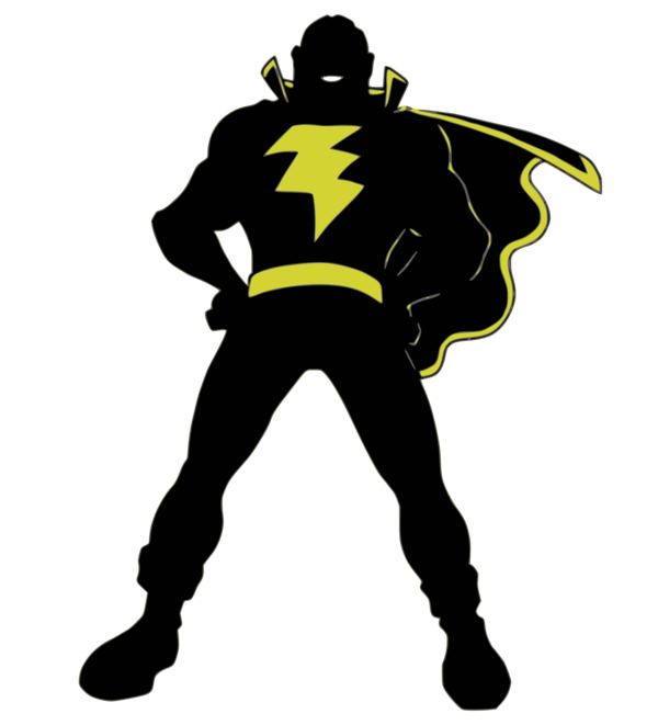 Clip Art Superhero Silhouette Silhouette Png Download 600661