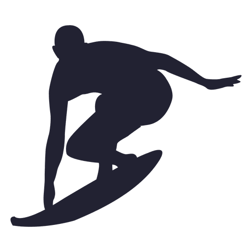 Big Wave Surfing Surfboard Silhouette Clip Art Surf Png Download