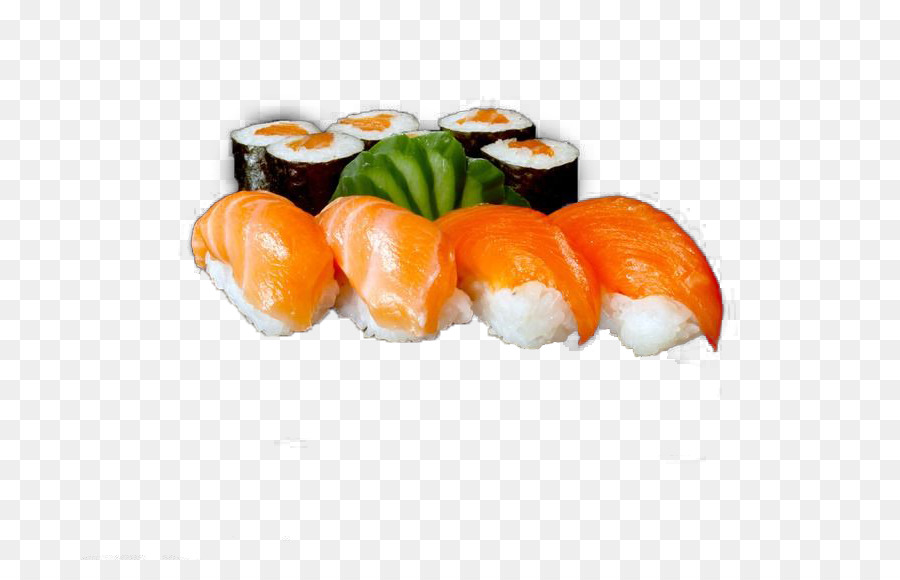 California roll Sashimi Sushi Smoked salmon Cucumber - Sashimi Sushi png download - 800*564 - Free Transparent California Roll png Download.