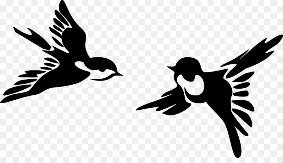 Bird Swallow Silhouette Clip art - Bird png download - 960*537 - Free Transparent Bird png Download.