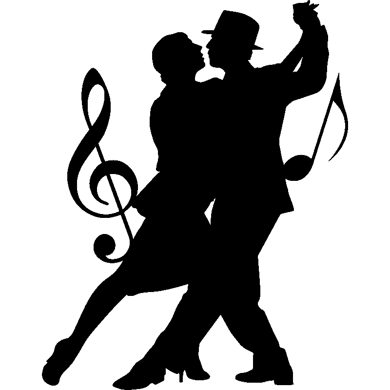 Ballroom Dance Swing Silhouette Drawing Silhouette Png Download 800