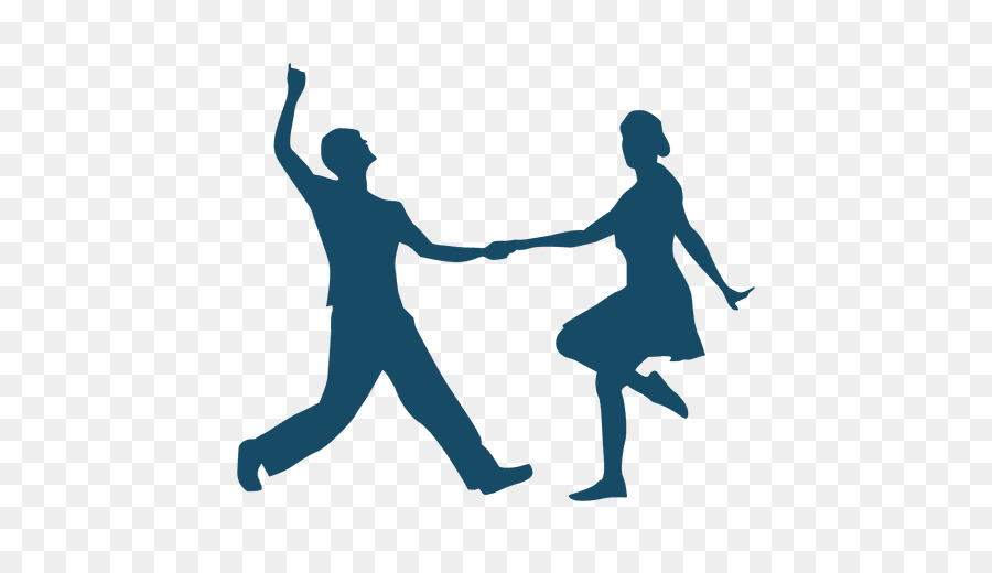 Lindy Hop Silhouette Dance - couple boat png download - 512*512 - Free Transparent Lindy Hop png Download.