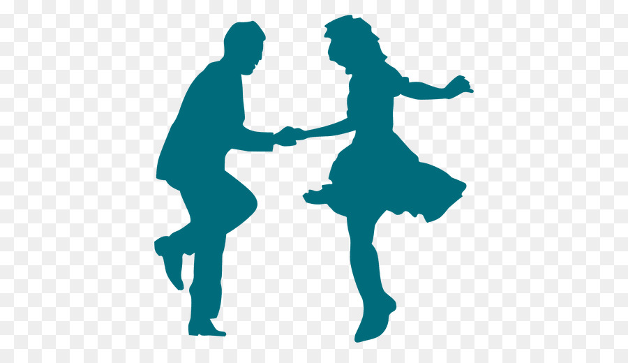 Silhouette Dance Swing Lindy Hop Breakdancing - Silhouette png download - 512*512 - Free Transparent Silhouette png Download.