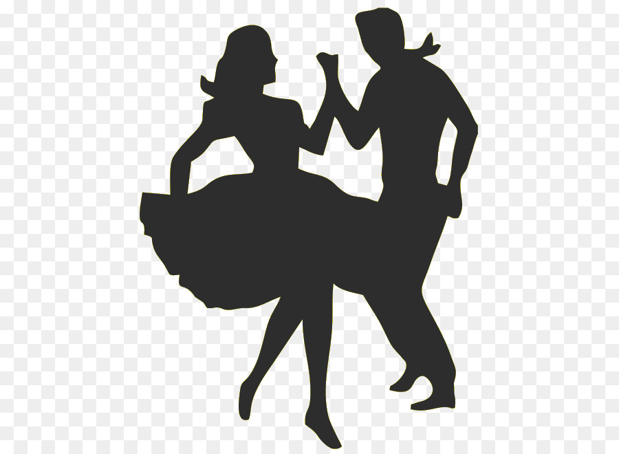 Ballroom Dance Silhouette Partner Dance Swing Dance Png