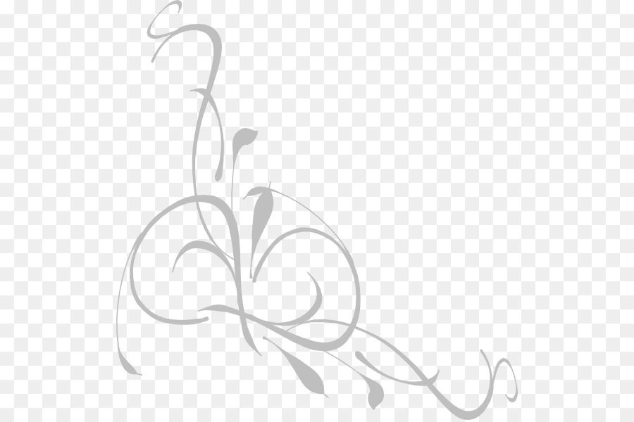 Funeral Flower Clip art - Swirl Cliparts png download - 570*597 - Free Transparent Funeral png Download.