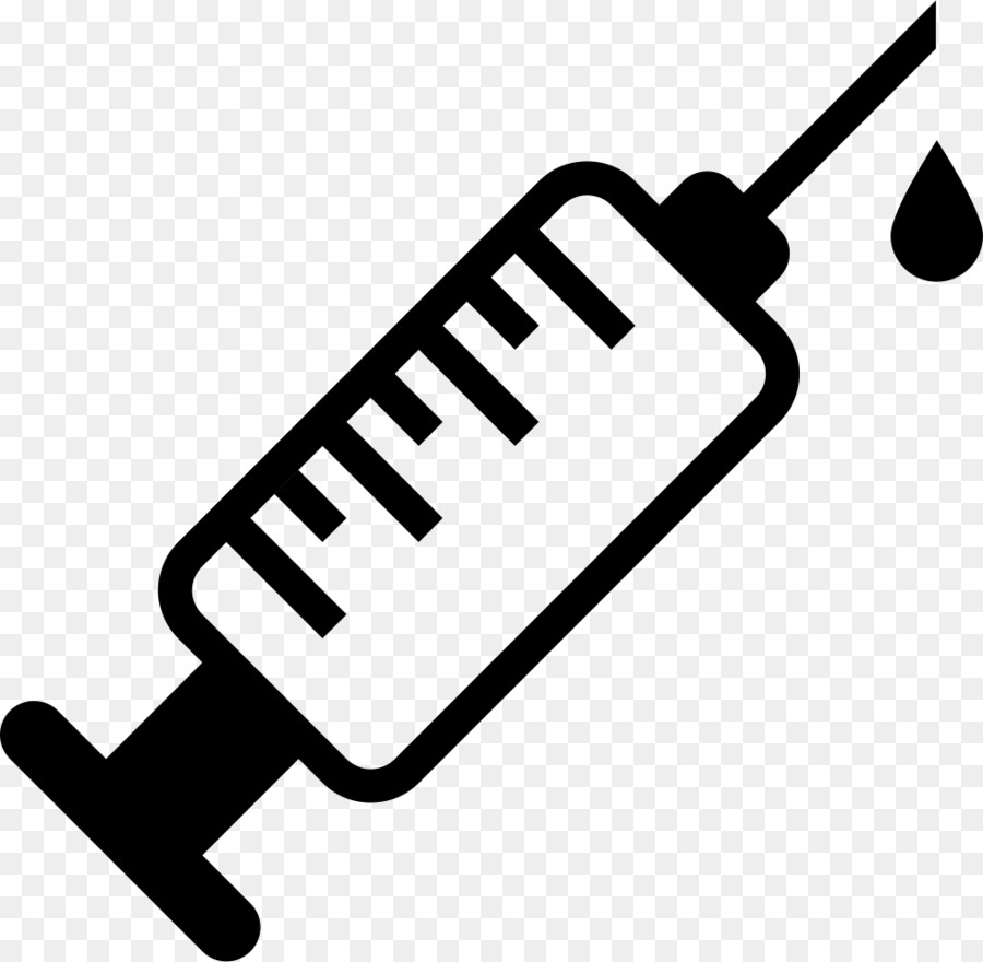 Computer Icons Syringe Hypodermic needle Clip art - black and white png download - 980*958 - Free Transparent Computer Icons png Download.