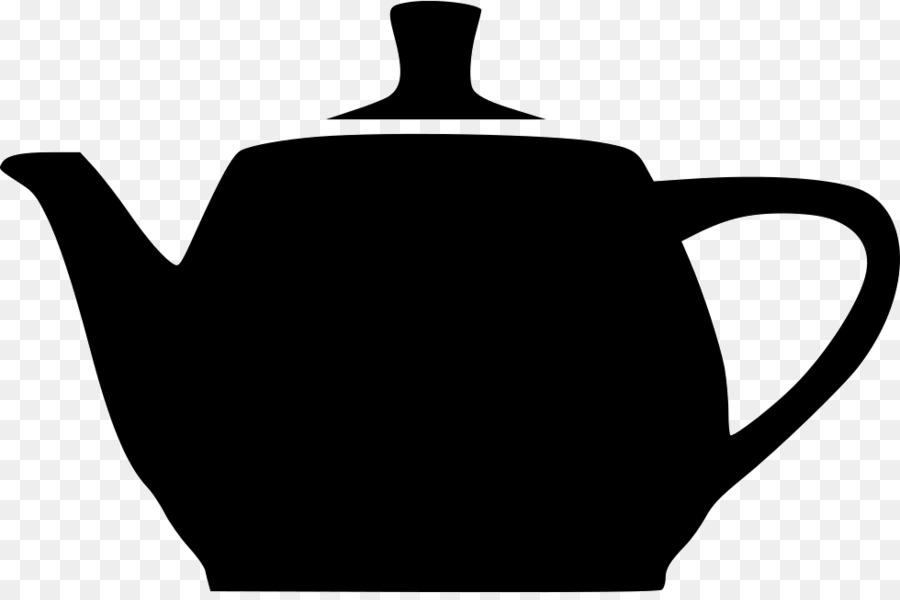 Utah teapot Kettle Silhouette - tea png download - 980*646 - Free Transparent Teapot png Download.