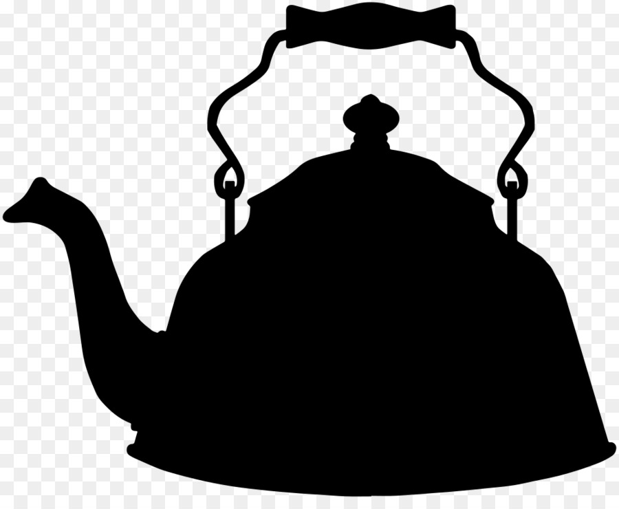 Teapot Silhouette Clip art - tea png download - 1000*805 - Free Transparent Tea png Download.