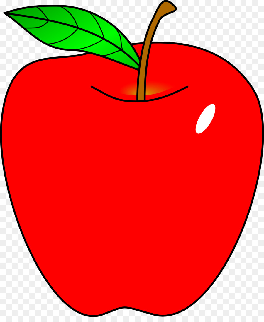 Apple Free content Teacher Clip art - Cartoon Red Apple png download - 1596*1920 - Free Transparent Apple png Download.