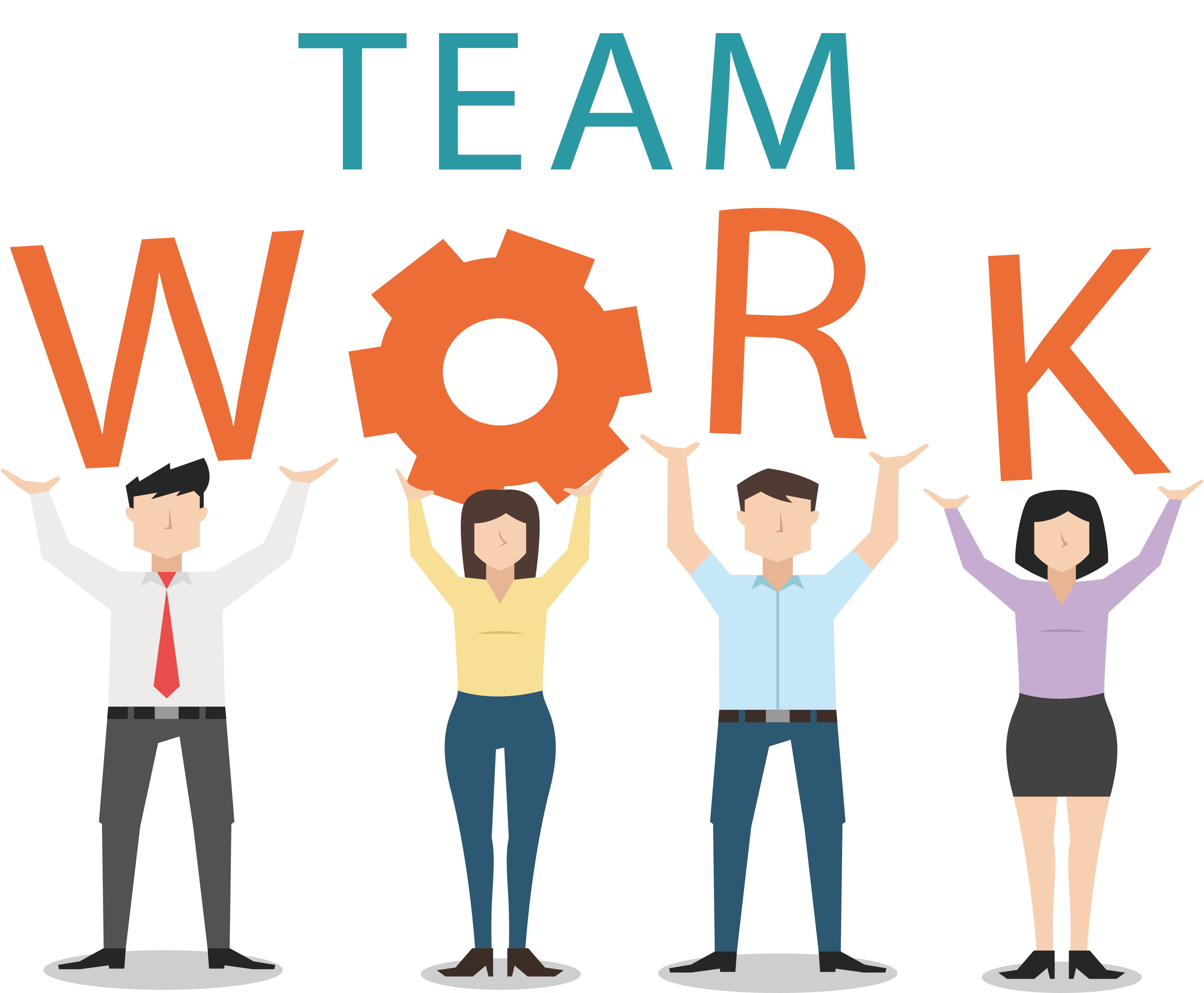 Teamwork Clipart Hd Png Colorful Teamwork Logo Teamwork Team My Xxx Hot Girl 9648