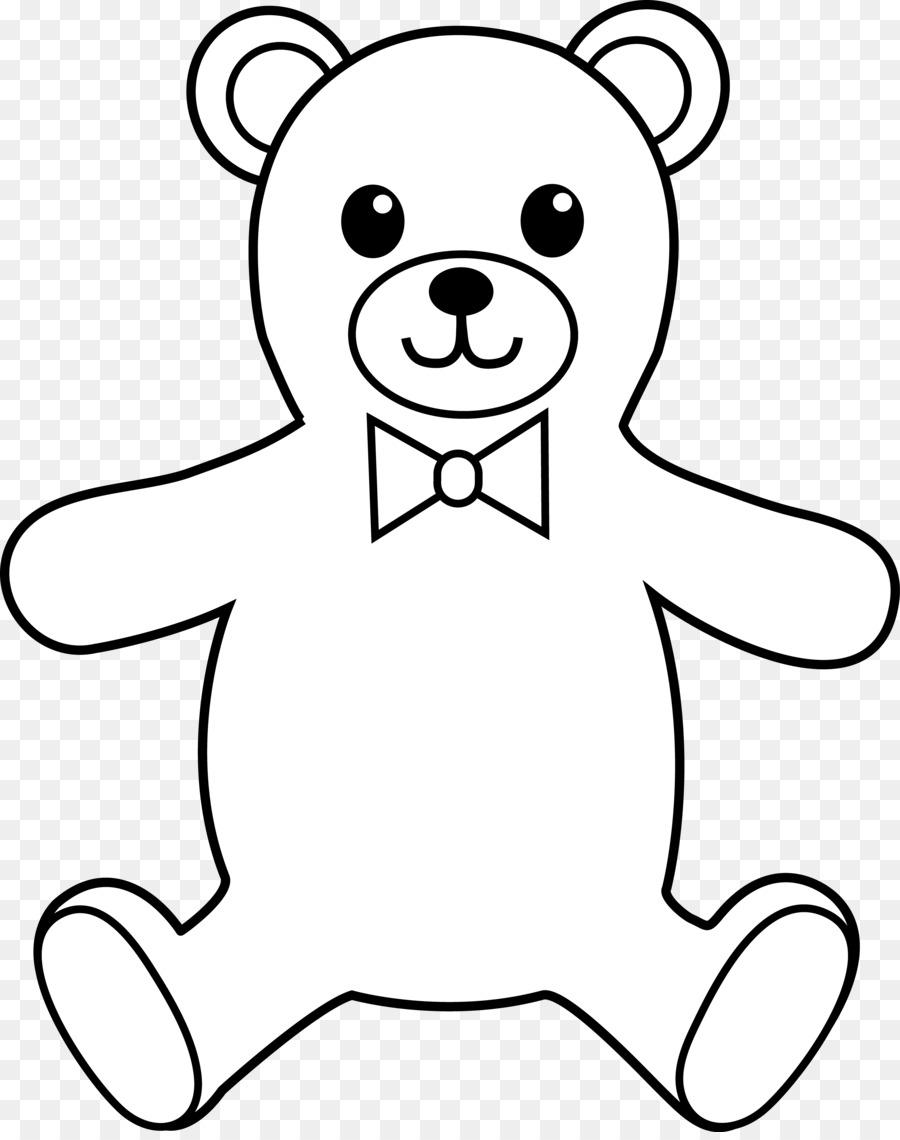 American black bear Giant panda Polar bear Clip art - Bear Drawing Cliparts png download - 4818*6058 - Free Transparent  png Download.