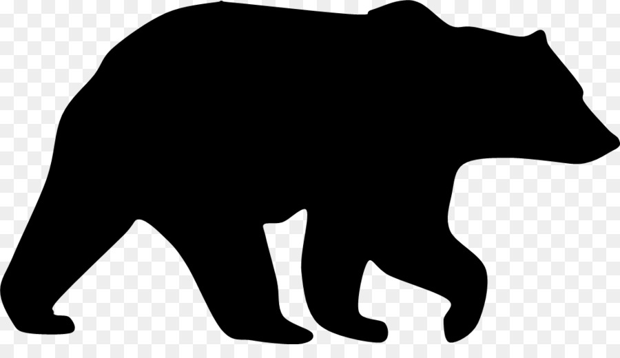 Bear Scalable Vector Graphics AutoCAD DXF Clip art - Grizzly Bear Graphics png download - 1033*574 - Free Transparent Bear png Download.