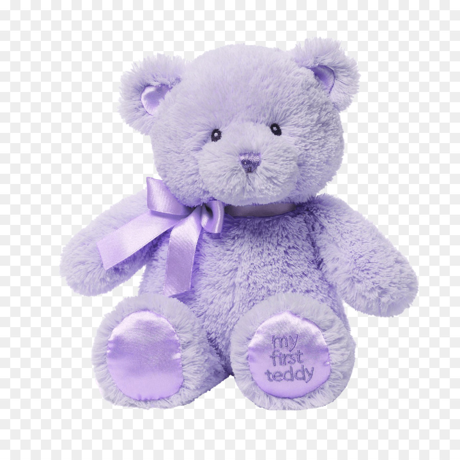 The Purple Teddy Bear: A Christmas Story Gund Stuffed Animals & Cuddly Toys - bear png download - 1000*1000 - Free Transparent  png Download.