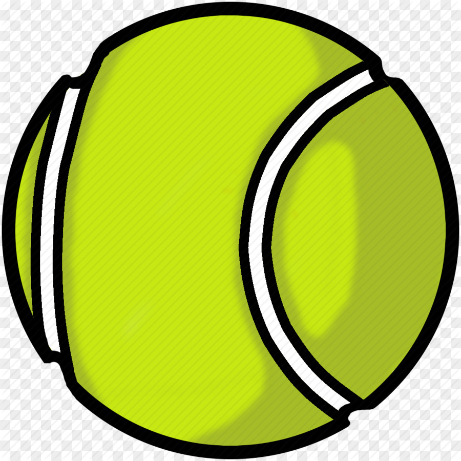 Tennis Cartoon Green Tennis Ball Cliparts png download 4000*4001