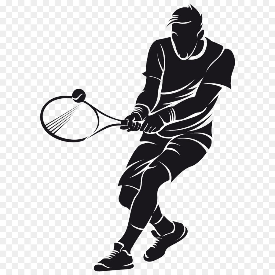 Wall decal Tennis Sticker Vinyl group - tennis player png download - 1000*1000 - Free Transparent Tennis png Download.