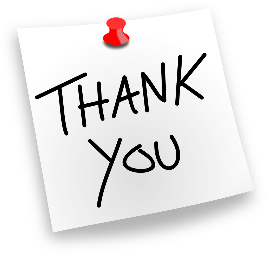Animation Clip art - thank you png download - 1024*978 - Free Transparent  Animation png Download. - Clip Art Library
