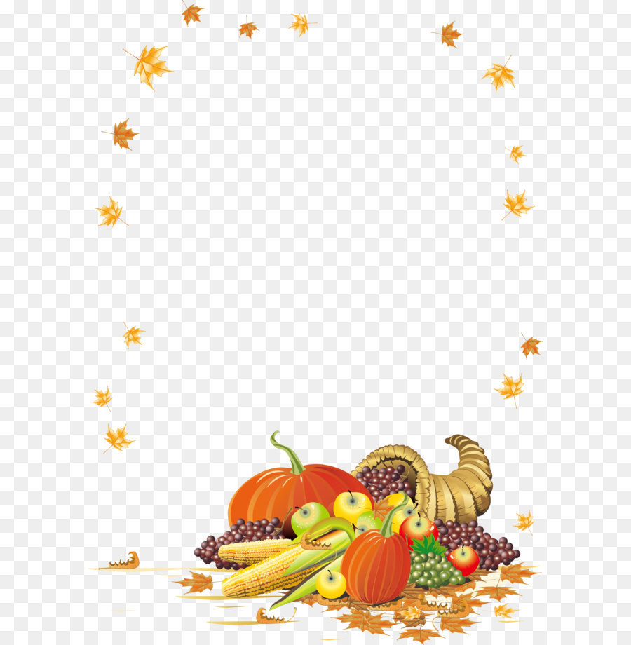 Thanksgiving Cornucopia Clip art - Creative fruit and vegetable maple leaf frame vector png download - 2417*3420 - Free Transparent Thanksgiving Free ai,png Download.