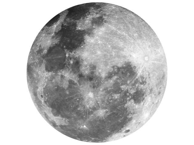 full moon transparent background
