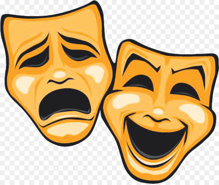 Mask Theatre Tragedy Comedy - Dinner Theatre Cliparts png download - 1548*1299 - Free Transparent Mask png Download.