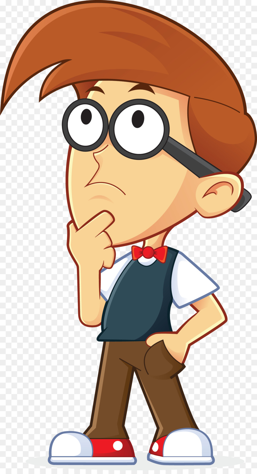 Cartoon Thought Clip art - thinking man png download - 1365*2498 - Free Transparent  png Download.