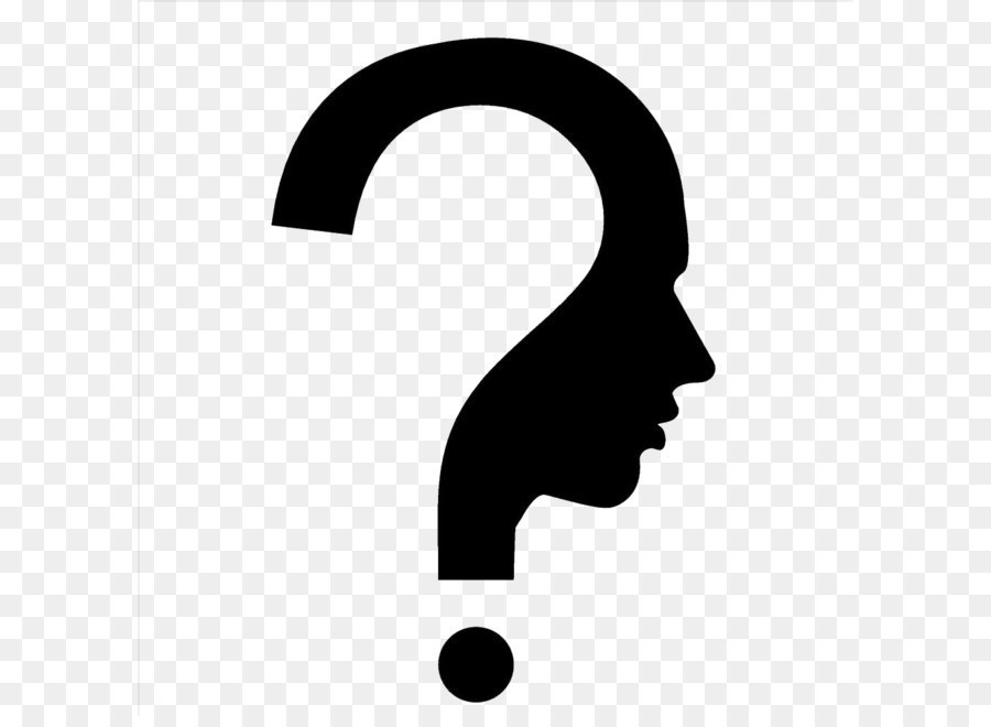 Question mark Human head Symbol - Thinking person png download - 1000*1000 - Free Transparent Computer Icons png Download.