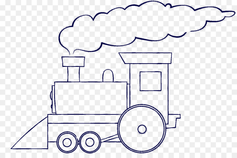 Thomas Train Rail transport Drawing Steam locomotive - train png download - 1300*857 - Free Transparent Thomas png Download.