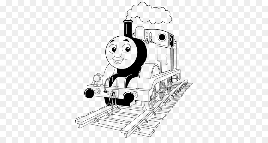 Thomas Train Coloring book Diesel locomotive Diesel engine - train png download - 600*470 - Free Transparent Thomas png Download.