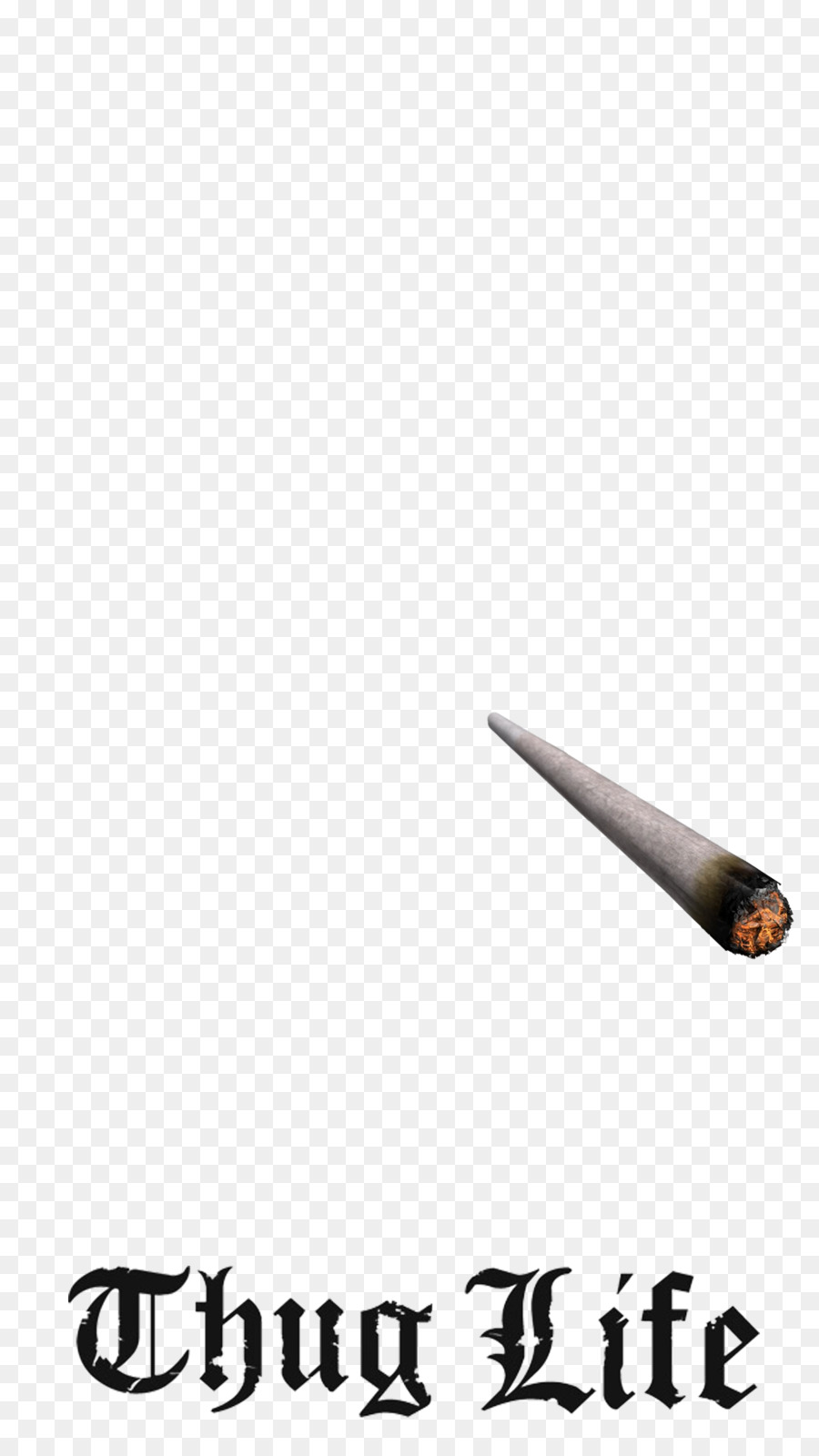 Joint Thug Life Smoking Cigarette - Thug Life png download - 1080*1920 - Free Transparent Joint png Download.