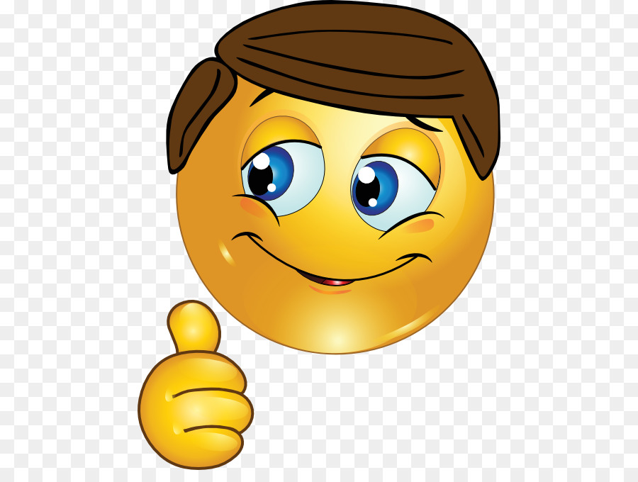 Smiley Thumb signal Emoticon Clip art - Thumbs Up Emoticon png download - 512*663 - Free Transparent Smiley png Download.
