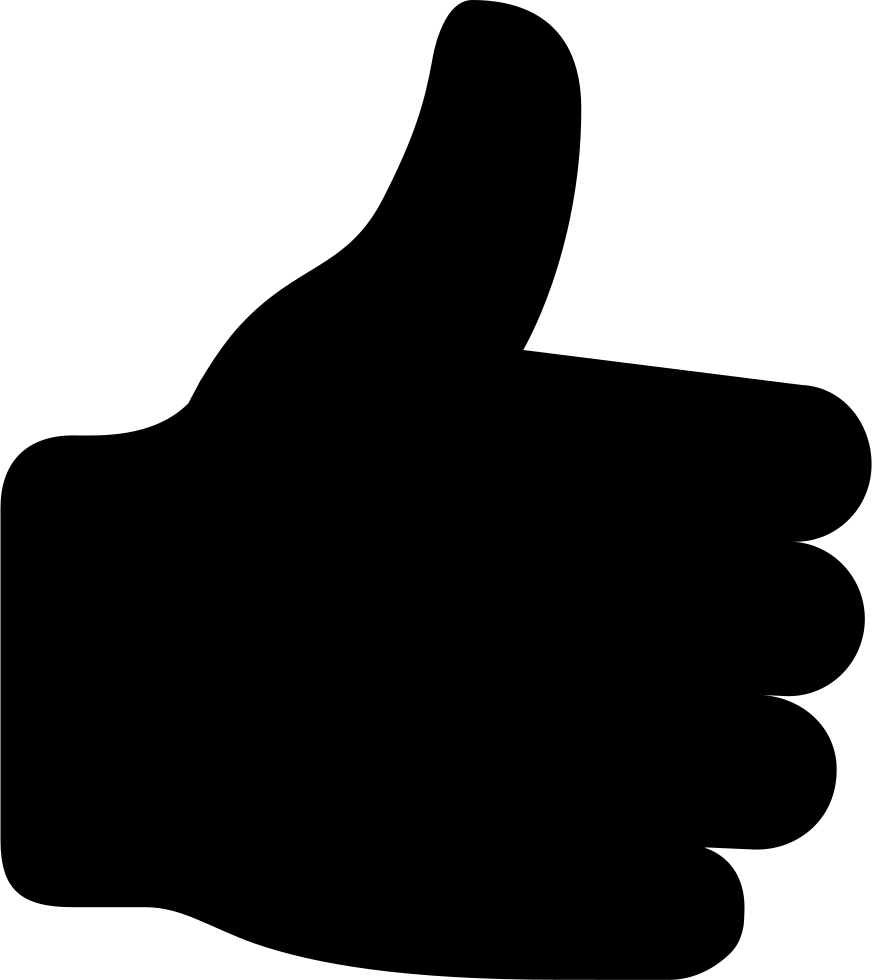 Thumb signal Computer Icons Gesture - Thumbs up png download - 872*980
