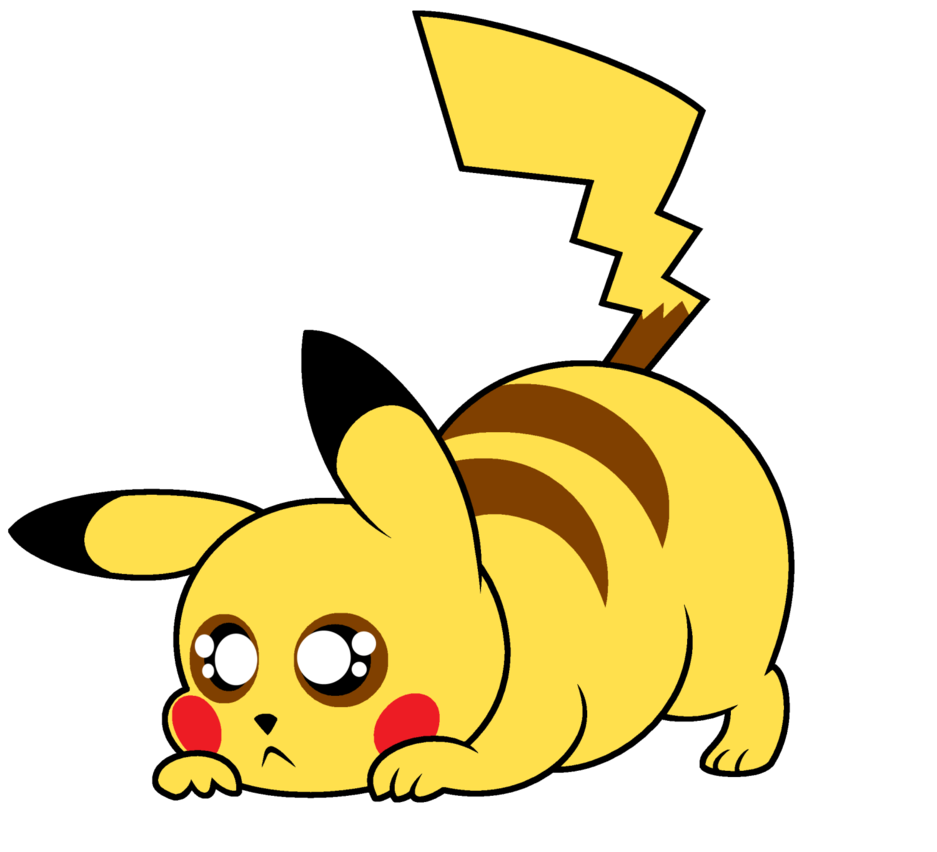 pikachu thunderbolt cute