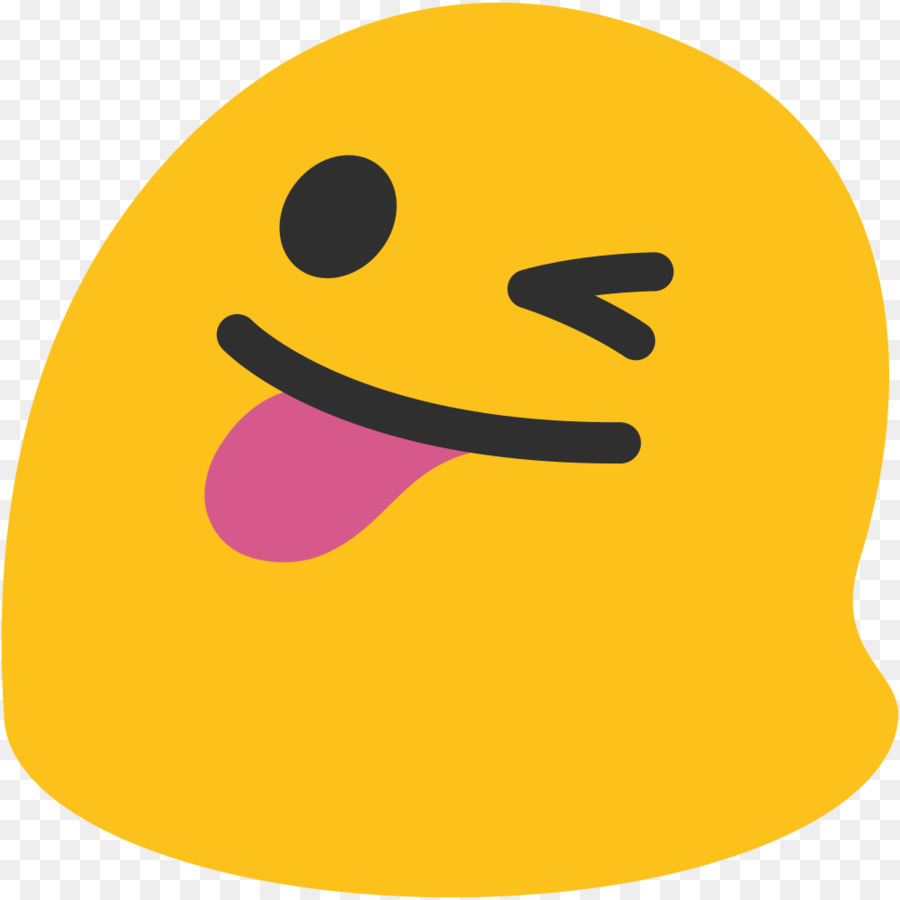 Emoji Wink Emoticon Smiley Face - tongue png download - 1000*1000 - Free Transparent Emoji png Download.