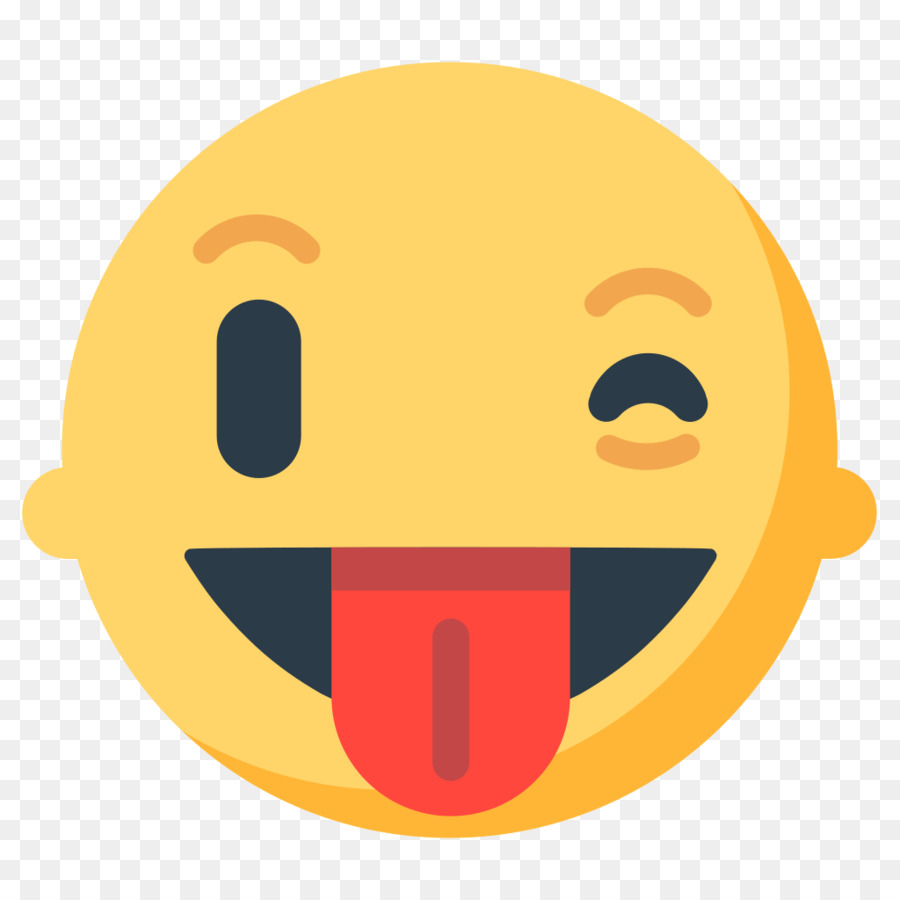 Emoji Emoticon Wink Tongue Smiley - Emoji png download - 1024*1024 - Free Transparent Emoji png Download.