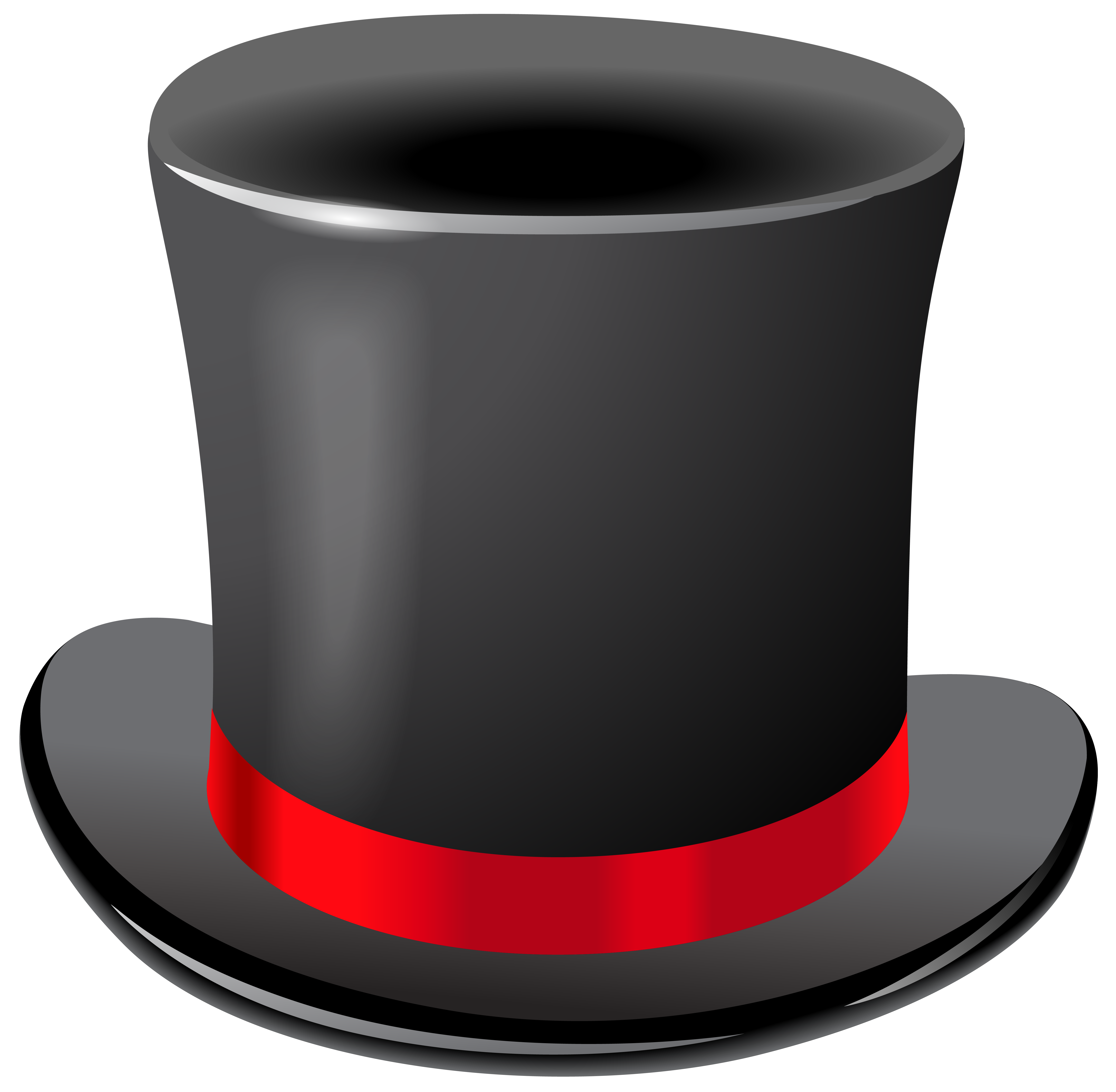 Top hat Tshirt Clip art Black Top Hat Transparent PNG Clip Art Image