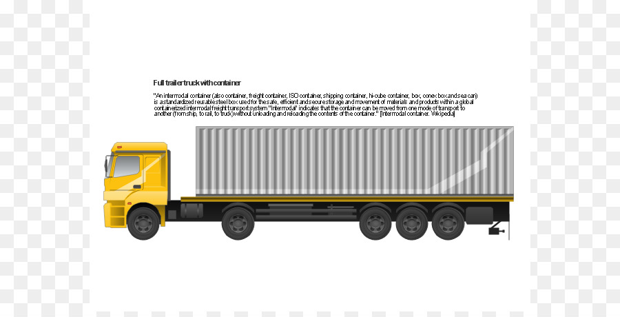 Semi-trailer truck Flatbed truck Clip art - Commercial Trailer Cliparts png download - 640*452 - Free Transparent Semitrailer Truck png Download.