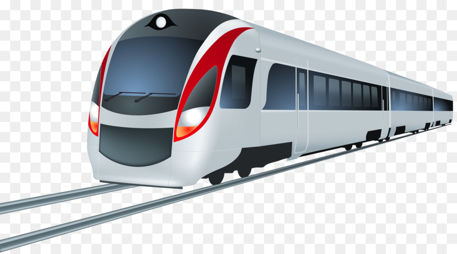 Train Rail transport Tram Clip art - Bullet Train Cliparts png download - 5484*3036 - Free Transparent Train png Download.