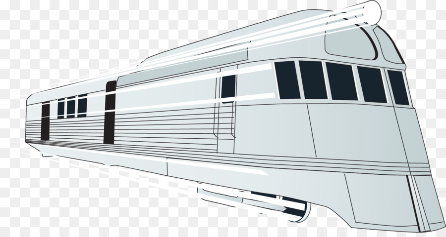 Train Rail transport Rapid transit High-speed rail Clip art - Vector train png download - 1617*846 - Free Transparent Train png Download.