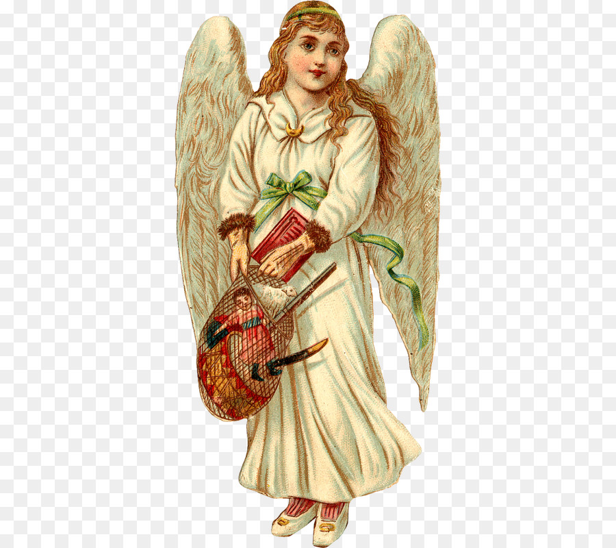 Angel Bokmärke Christmas - Victorian Angel png download - 390*800 - Free Transparent Angel png Download.