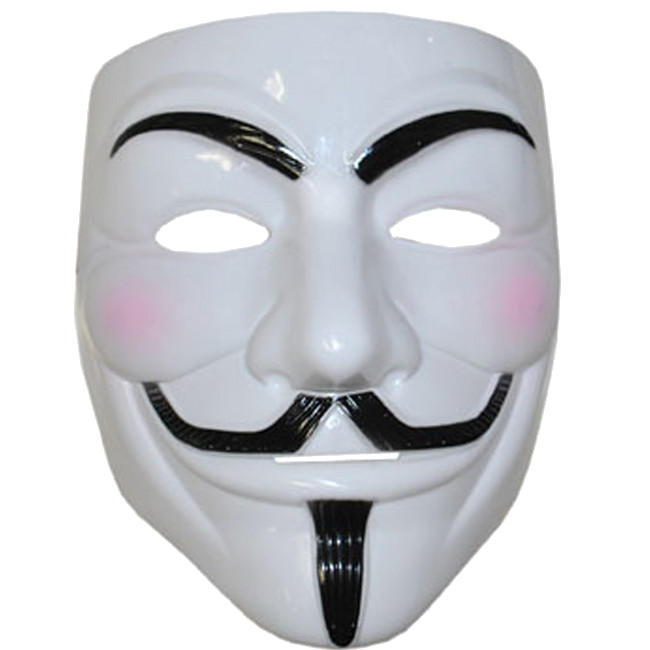 Guy Fawkes mask Costume Anonymous V for Vendetta mask png download